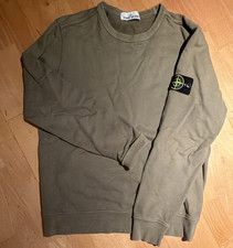 Stone Island Unisex Pullover Sweatshirt Grün...