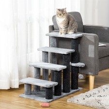 Cat Tree, Cat Tower Cat Stair Steps with Scra...