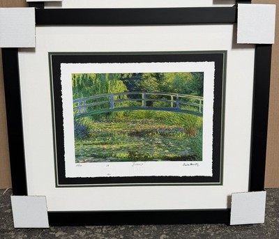 ''Water Lily Pond'' by Claude Monet,  Framed 28x24 (approx)