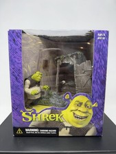 Shrek The Outhouse Figure Set NEW SEALED RARE...