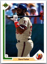 ⚾ 1991 Upper Deck #733b Dave Parker California Angels
