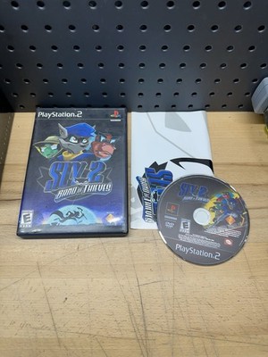 Sly 2 Band of Thieves (PlayStation 2 PS2) Black Label NO MANUAL HAS POSTER