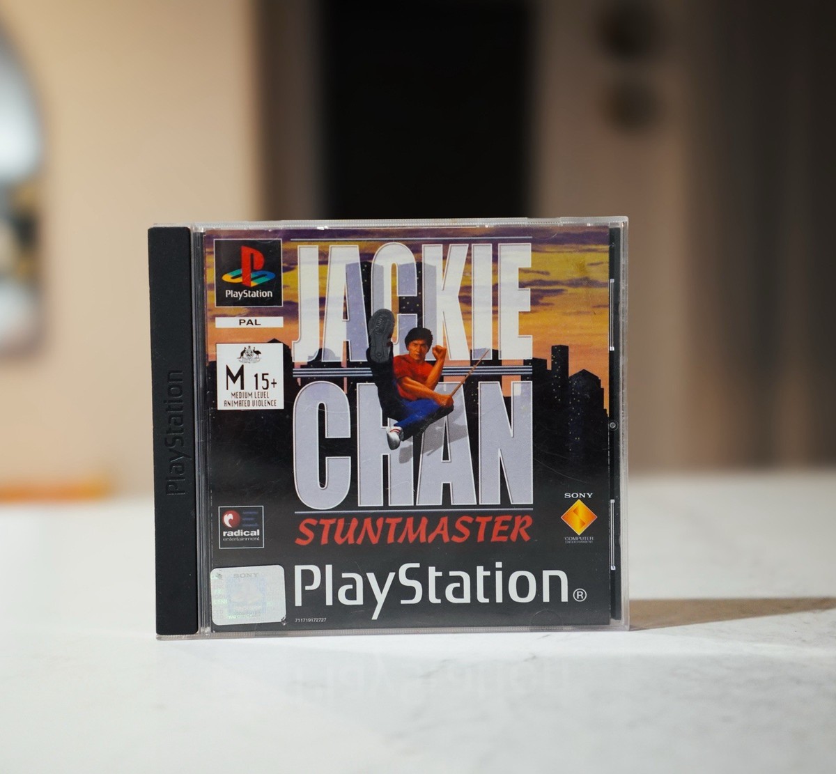 Jackie Chan STUNTMASTER PS1 Sony Playstation Rare PAL AUS