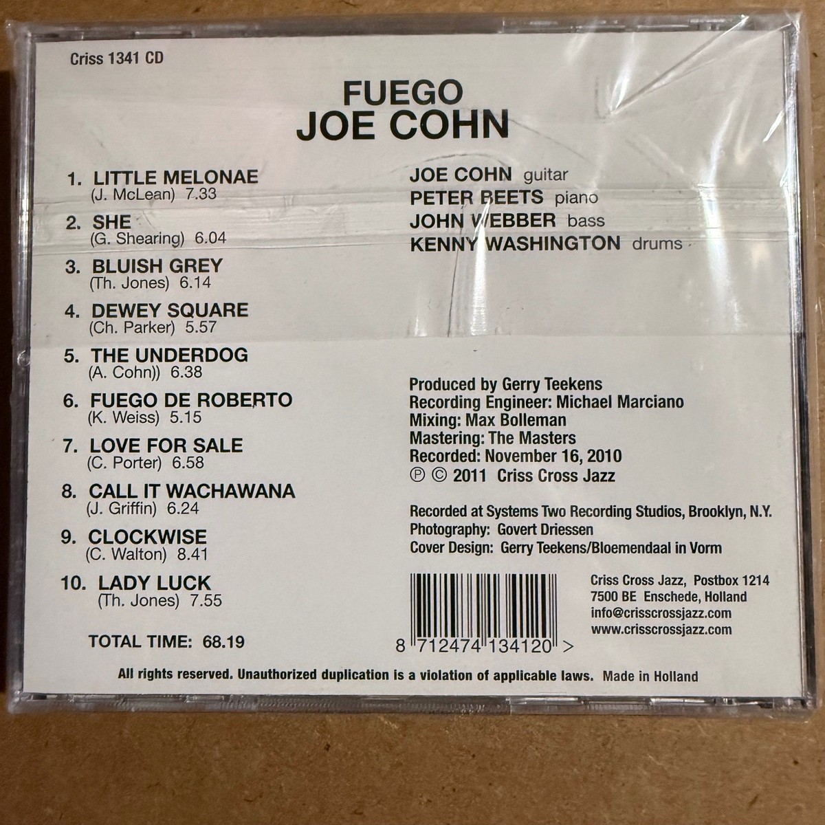 Fuego by Cohn, Joe (CD, 2011) for sale online | eBay