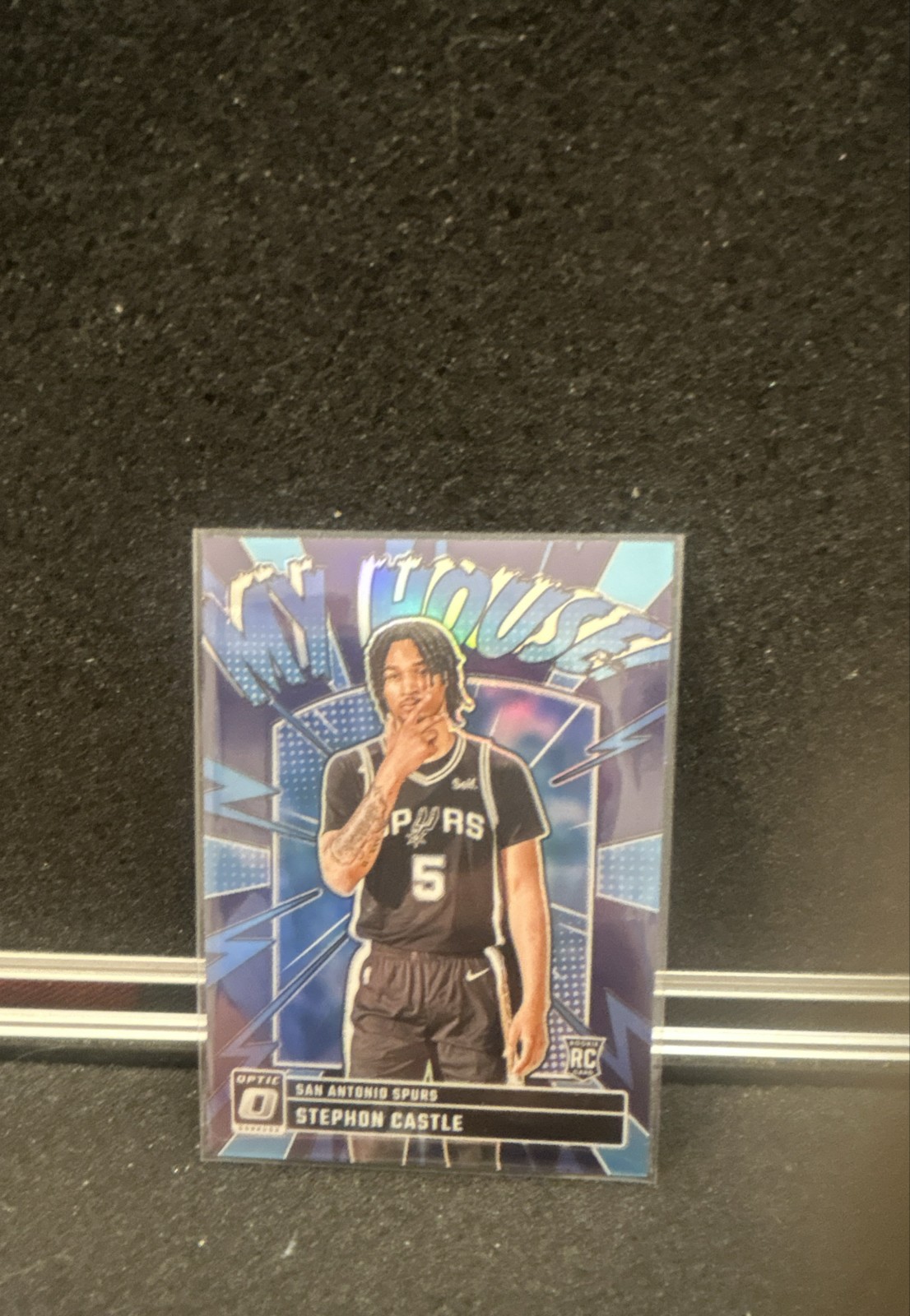 2024-25 Panini Donruss Optic - My House Stephon Castle #16 Purple Prizm (RC)