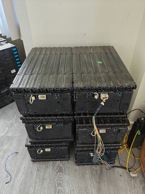 LG Chem Lithium Ion Battery - 60.8V, 2.6kWh - Pacifica Module w/ BMS cables