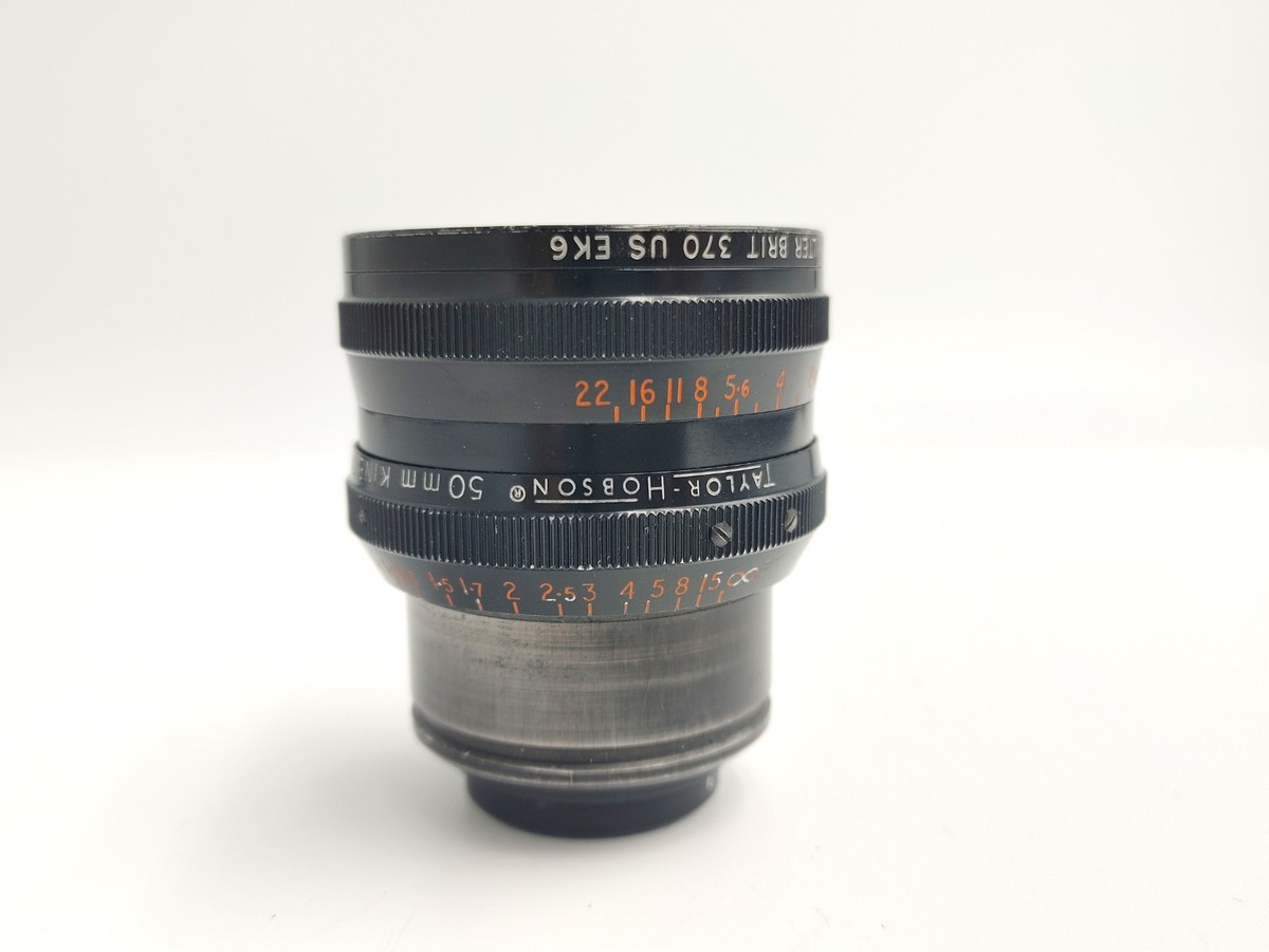 Rare! Cooke Kinetal 50mm T2 (f/1.8) – Arriflex Standard Mount