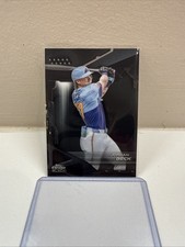Jordan Beck 2026 Topps Chrome Black Colorado Rockies Clean Base Card