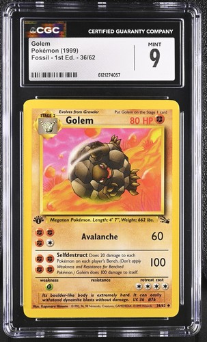 Golem (1st Edition) graded CGC 9 for sale on eBay