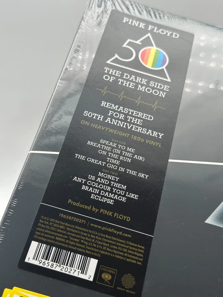 Pink Floyd – The Dark Side Of The Moon 50th Anniversary, Gatefold Brand New/Seal - Image 2 of 3