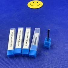   5Pcs 4-Flute 1/8" x 1/2" x 1-1/2" Solid Carbide End Mills AlTiN Coated CNC Bit