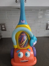 Vintage Playskool Cool Crew Dusty the Talking Vacuum Cleaner, Works