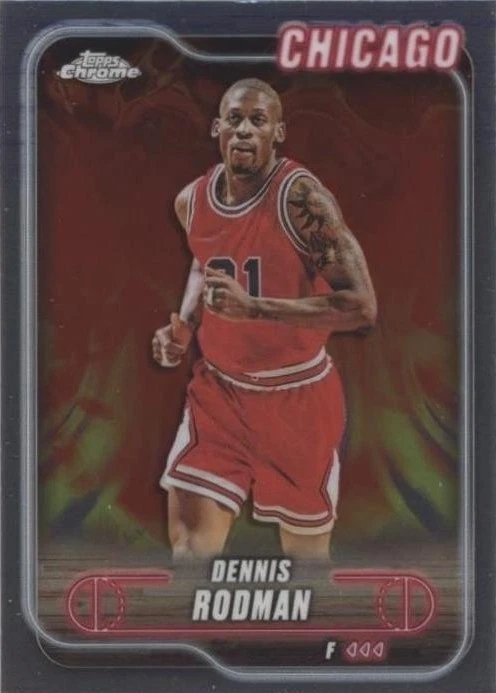 Topps Dennis Rodman Basketball Sports Trading Cards & Accessories