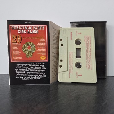 Christmas Party Sing Along - 20 All Time Favourites - EX Cassette Tape 1973
