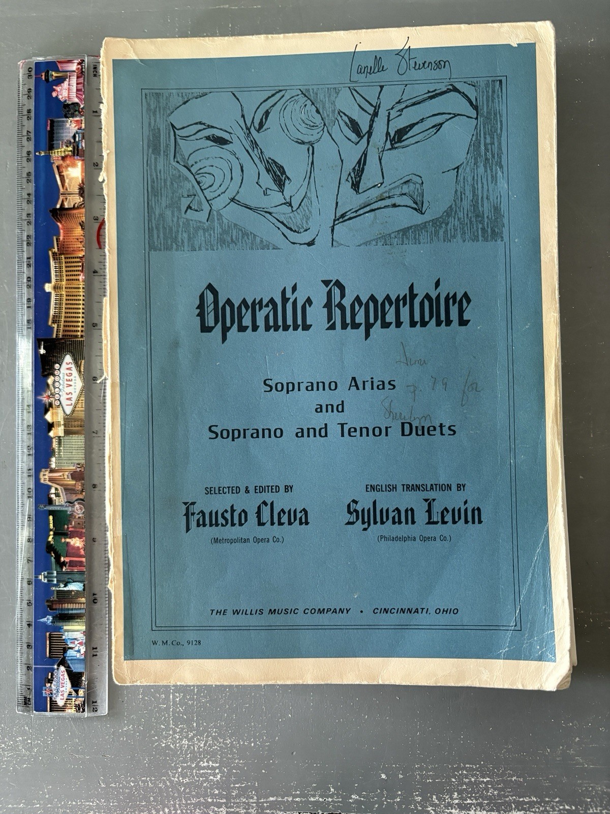 Operatic Repertoire Soprano Arias & Soprano Tenor Duets Willis Music VTG