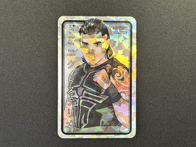 Dominik Mysterio 2025 Rising Stars of Wrestling Art #24 Cracked Ice Artist Proof