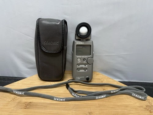 [MINT w/ Case] Sekonic L-358 Flash Master Digital Light Meter