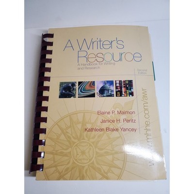 A Writer's Resource - Handbook for Writing and Research 2nd Edition