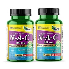 America Medic & Science NAC 600mg – NAC Supplement for Lung Health & Immune Supp