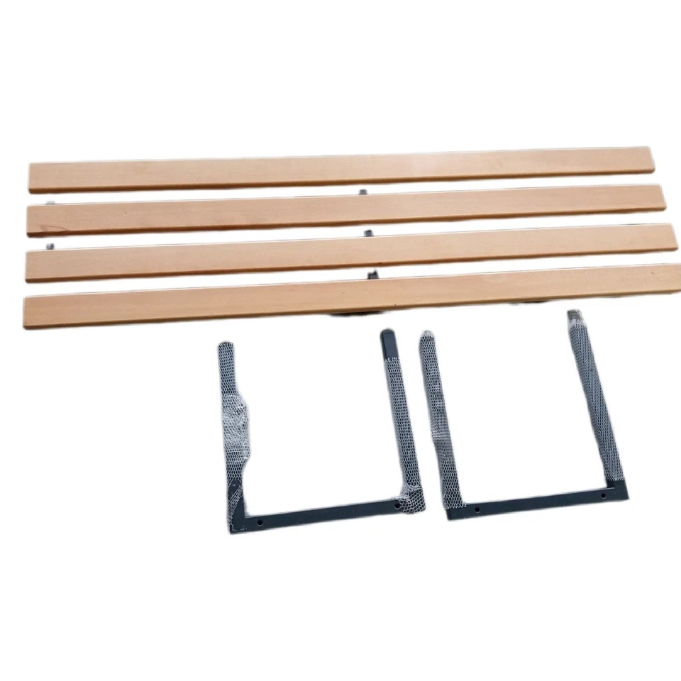 furni24 Bank Umkleidebank, 150 cm Sitzbank für Umkleideräume - Unvollständig - - Bild 3 von 4