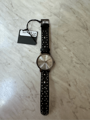 Rebecca Minkoff Ladies Watch Silver Studded Band 35mm NWT | eBay display picture 3