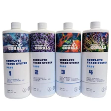 Complete Trace System - 4000 mL- Major and Minor Trace Elements for Reeftanks