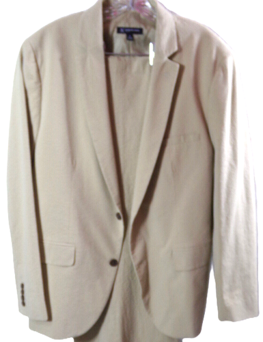 I.N.C. nuovo senza etichette TG.XL/36 TUTA UOMO SLIM FIT PANTALONE E GIACCA - Foto 13 di 13