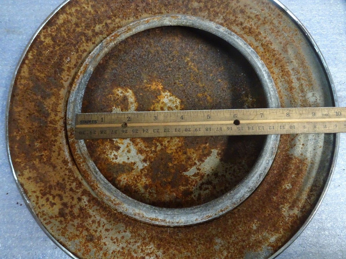 1948 - 1953 HUDSON HORNET WASP JET LINER HUBCAP 12 7/8 WHEEL 1948 - 1953 HUDSON HORNET WASP JET LINER HUBCAP 12 7/8 WHEEL