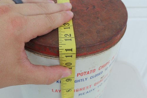 Vintage LAYS Kartoffelchips Metall Dose HW LAY &S CO. Antike Dose - Bild 17 von 18