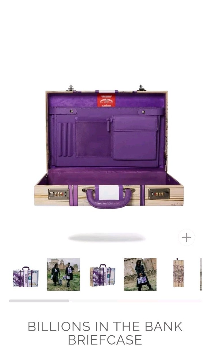 日本未入荷【SPRAYGROUND】Billions In The Bank ブリーフケース Sprayground Billions In The Bank Briefcase | eBay