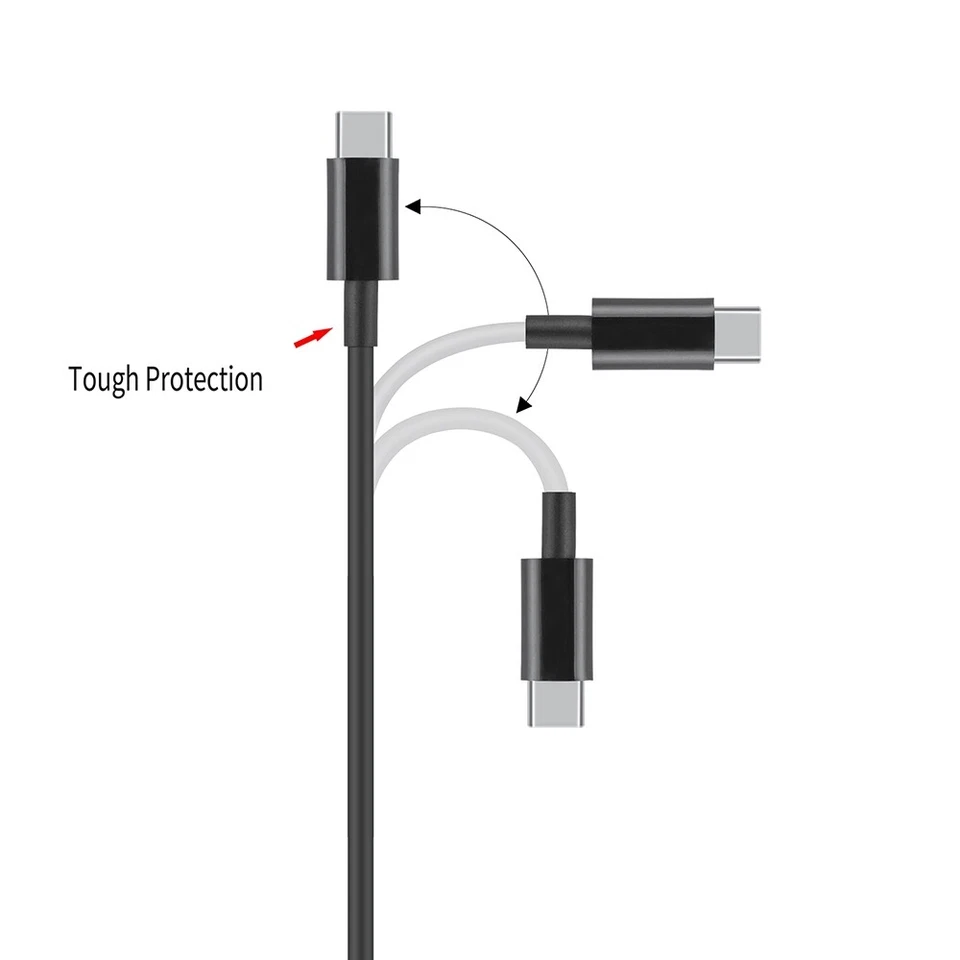 Cargador adaptador de CA USB-C 65W para HP EliteBook 645 655 835 840 845 860 G9 con cable Foto 4 de 4