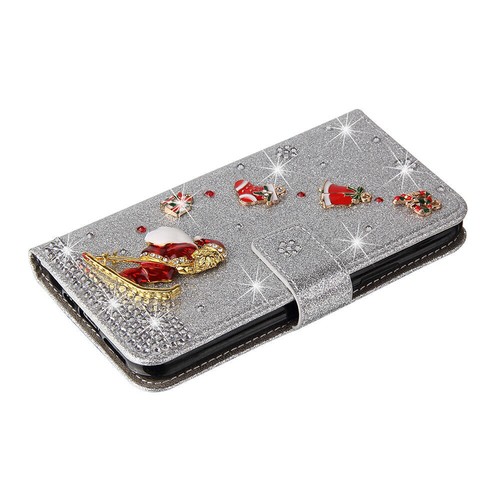 Christmas Gift Wallet Leather Case Cover For iPhone 15 Pro Max 14 13 12 11 XS XR - Picture 13 of 22
