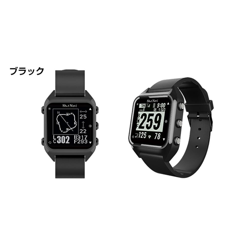 Shot Navi Hug GPS, Golf Navi Wristwatch Type, Compact and Reliable 
