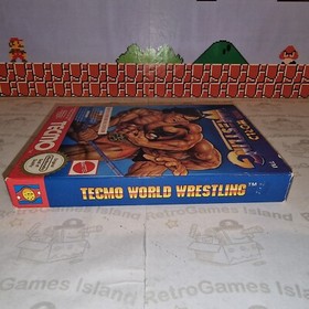 TECMO WORLD WRESTLING NINTENDO NES PAL A VERSIONE ITALIANA MATTEL CIB