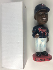 2009 Delmon Young Bobblehead Minnesota Twins Season Ticket Holder Red Base