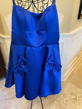 Sherri Hill Royal Blue Short Homecoming dress Sz 6 Mint Condition