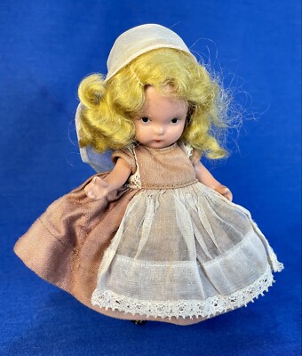 Nancy Ann Storybook Belgium Doll Molded Socks Pudgy 1940's