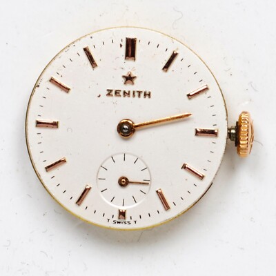 Zenith Cal. 888-6 Zifferblatt und Uhrwerk Damenuhr / Dial Movement