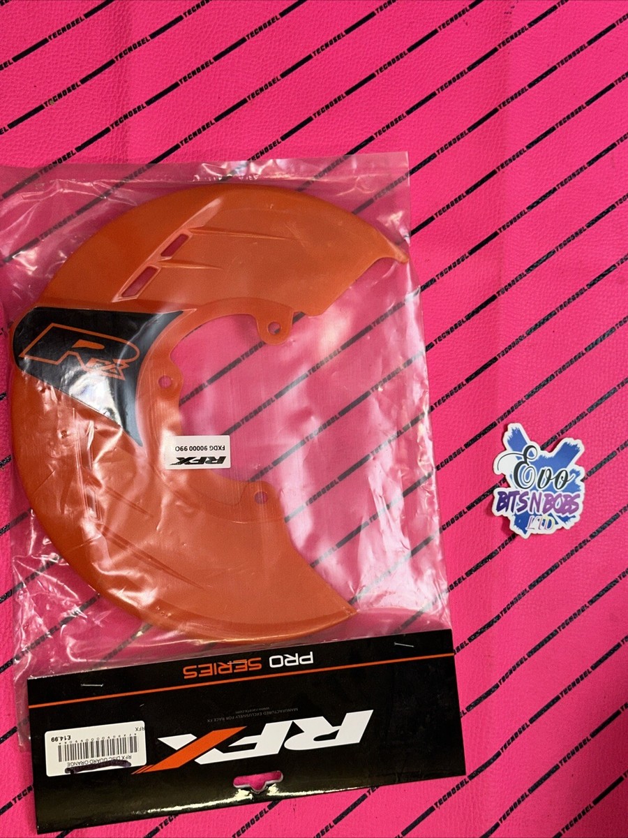 RFX Pro Disc and Caliper Guard (Orange ) Universal to fit RFX disc