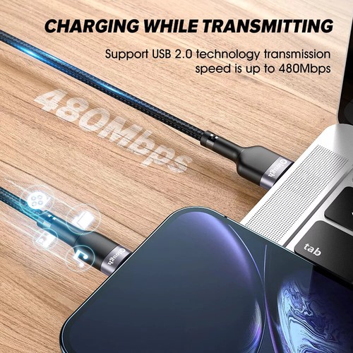 Fast Charger For Samsung Galaxy S8 S9 S10+ Plus Type C USB-C Data Charging Cable - Picture 8 of 14