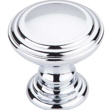 Top Knobs Cabinet  Reeded Knob 1 1/2 Inch Pol...