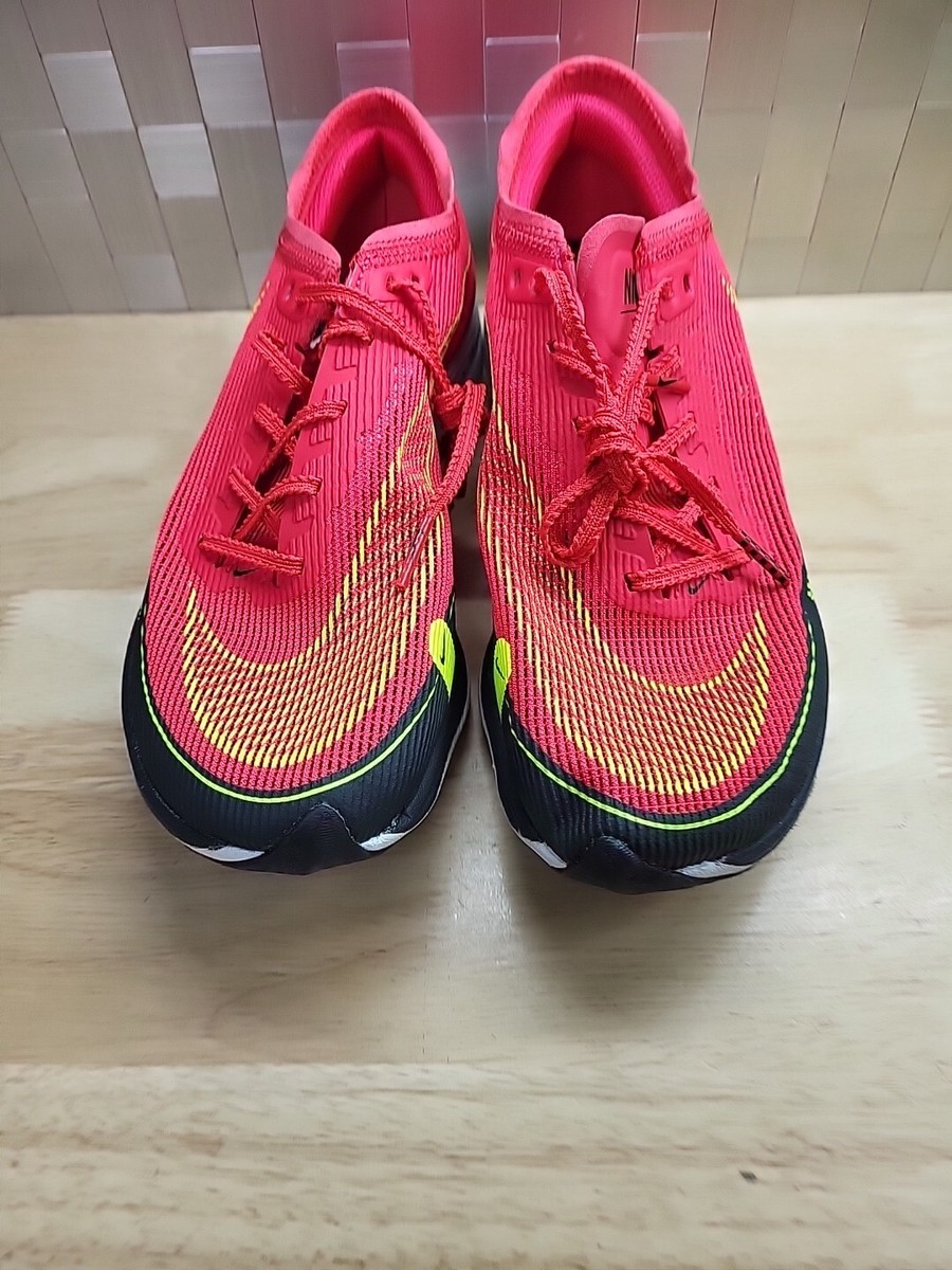 Nike Zoomx Vaporfly Next% 2 Men Size 6 Siren Red/Volt-DK Smoke
