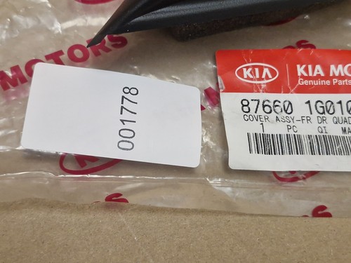 Kia Rio 1.5 CRDi Diesel 06-11 Right Front Door Mirror Trim 87660-1G010 Genuine - Picture 5 of 11