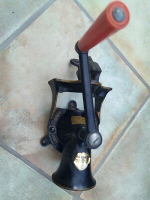 Vintage Salter Kaffeemühle No 1 Kaffeemühle Retro Wand Tischhalterung