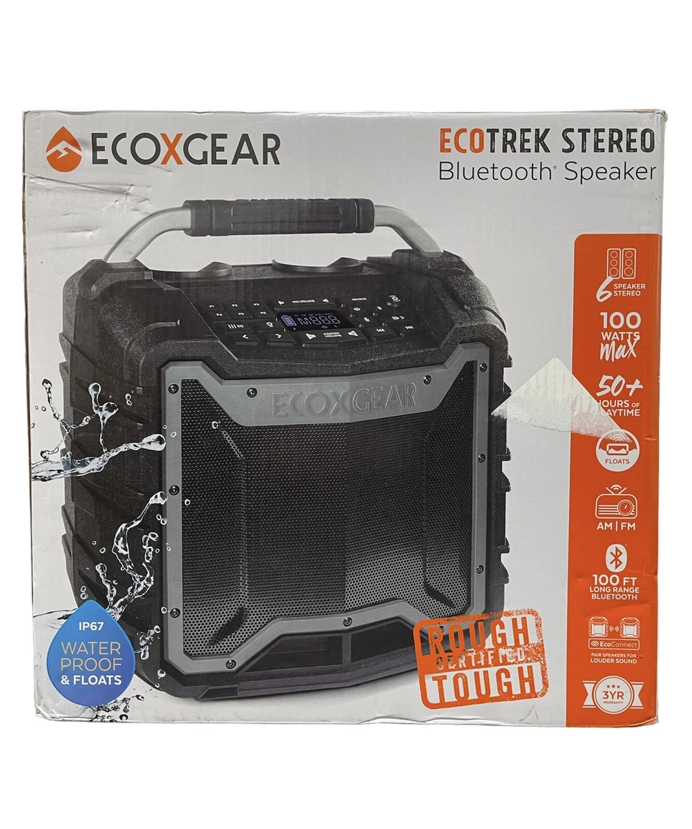 Ecoxgear ecotrek hotsell bluetooth speaker