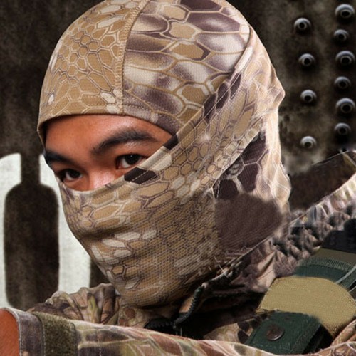 Camouflage Balaclava Mens Hunting Shooting Full Face Protection Mask Sun Hood - Picture 23 of 57