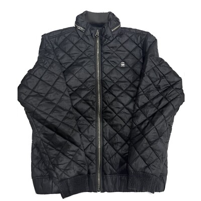Quilted Jacket Jacke G Star Raw G-STAR Men's Black Meefic Quilted