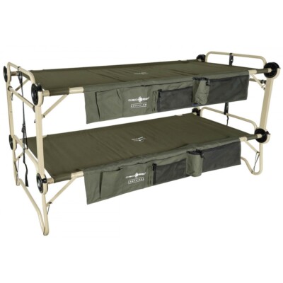 Disc-O-Bed 31965B - Feldbett Arm-O-Bunk - für 2 Personen - robust - oliv