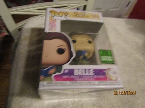 Funko Pop Disney Beauty and the Beast Belle #1010 2021 Spring Con New Protector