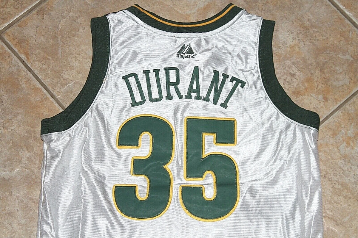 NEW Seattle Supersonics KEVIN DURANT Basketball Jersey Youth S M L